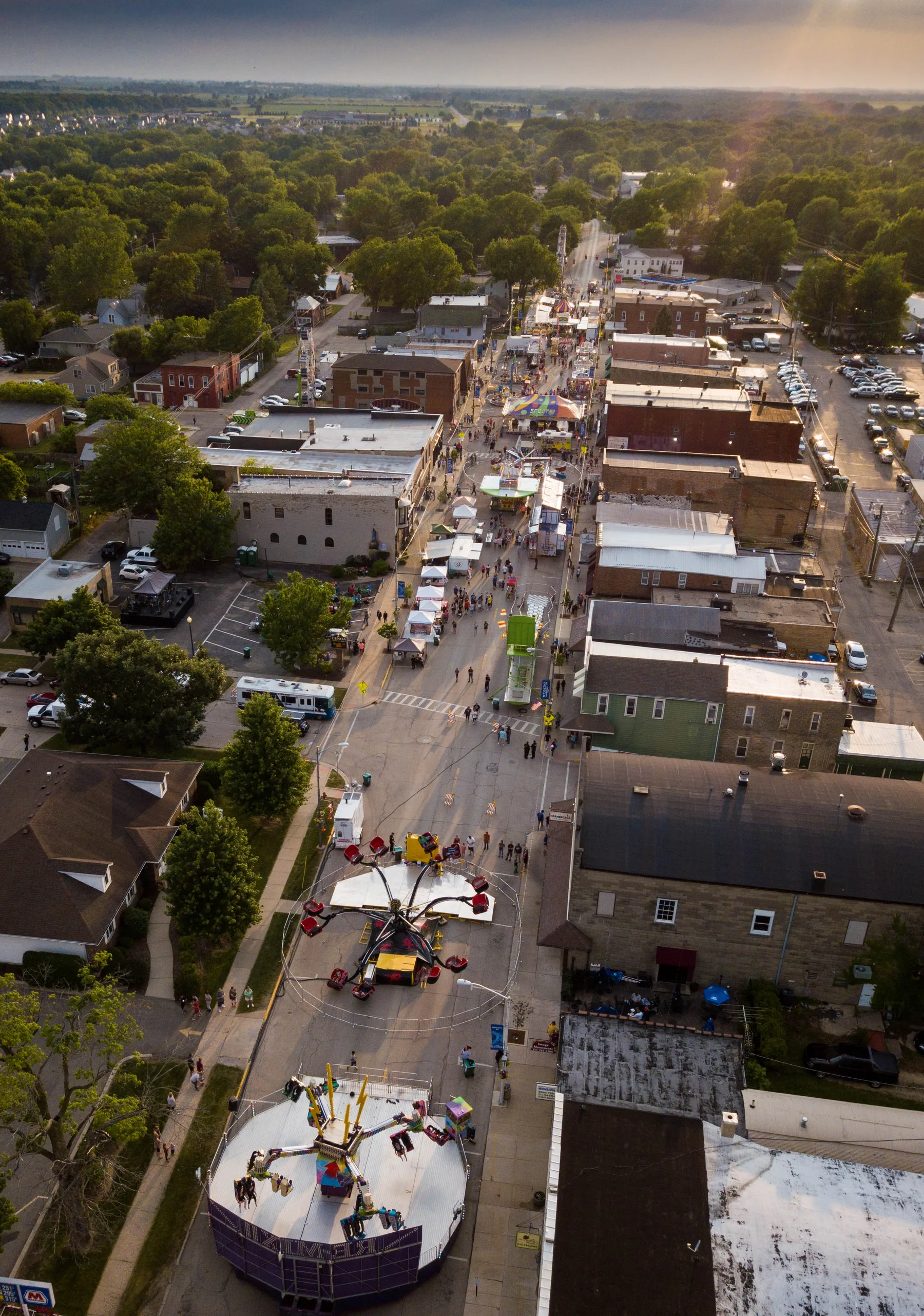Aerial photograph titled Genoadays 1 3